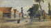Eine Dorfsstraße - Henri-Joseph Harpignies — Ansicht des Kunstwerks