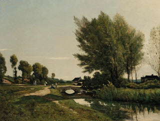 HenriJoseph Harpignies - Une vue prs de SaintPriv.webp