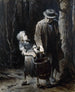 Jean Valjean und Cosette - Henri Jules Jean Geoffroy — Ansicht des Kunstwerks
