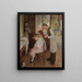 La Veille des prix - Henri Jules Jean Geoffroy — gerahmtes Bild an der Wand