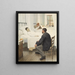 Besuchstag im Krankenhaus - Henri Jules Jean Geoffroy — gerahmtes Bild an der Wand