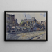 Kirche Saint-Séverin - Henri-Marie-Georges Bernardeau — gerahmtes Bild an der Wand