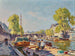 Paris, Blick auf die Pont Neuf - Henri Alphonse Barnoin — Ansicht des Kunstwerks