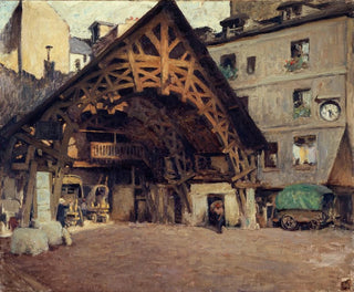 L'Auberge du Compas d'Or, rue Montorgueil - Henri Dabadie — Ansicht des Kunstwerks