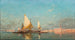 Marinen von Venedig im Bacino - Henri Duvieux — Ansicht des Kunstwerks