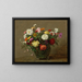 Blumenstrauß aus dem Garten - Henri Fantin-Latour — gerahmtes Bild an der Wand
