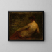 Frau nackt von hinten - Henri Fantin-Latour — gerahmtes Bild an der Wand