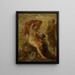 L'Homme zwischen Lüste und Tugend - Henri Fantin-Latour — gerahmtes Bild an der Wand