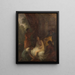 Die Toilette - Henri Fantin-Latour — gerahmtes Bild an der Wand