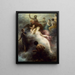 Der Satyr - Henri Fantin-Latour — gerahmtes Bild an der Wand