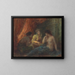 Das Spiel - Henri Fantin-Latour — gerahmtes Bild an der Wand