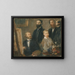 Henri Fantin-Latour im Atelier - Henri Fantin-Latour — gerahmtes Bild an der Wand