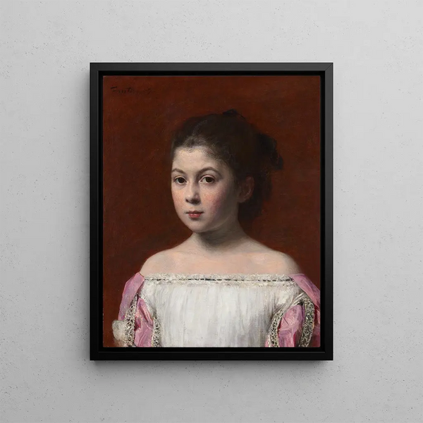 Marie-Yolande de Fitz-James - Henri Fantin-Latour — gerahmtes Bild an der Wand