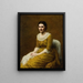 Mlle Sarah Budgett - Henri Fantin-Latour — gerahmtes Bild an der Wand