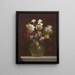 Narcissuss in Weiß, Hyazinthen und Tulpen - Henri Fantin-Latour — gerahmtes Bild an der Wand