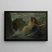 Ondine oder Das Meer oder Nymphe - Henri Fantin-Latour — gerahmtes Bild an der Wand