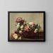 Rosenkorb - Henri Fantin-Latour — gerahmtes Bild an der Wand