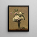 Pfingstrosen und Schneebälle - Henri Fantin-Latour — gerahmtes Bild an der Wand