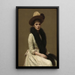 Portrait von Sonia - Henri Fantin-Latour — gerahmtes Bild an der Wand