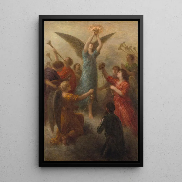 Prélude de Lohengrin, Wagner - Henri Fantin-Latour — gerahmtes Bild an der Wand