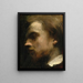 Selbstporträt - Henri Fantin-Latour — gerahmtes Bild an der Wand