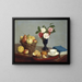 Stillleben - Henri Fantin-Latour — gerahmtes Bild an der Wand