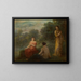 Drei Nymphen bei einer Quelle - Henri Fantin-Latour — gerahmtes Bild an der Wand