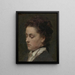 Victoria Dubourg, Ehefrau des Künstlers - Henri Fantin-Latour — gerahmtes Bild an der Wand