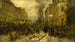 L'Orléans-Allee während der Bombardements von Paris durch die preußischen Armeen im Januar 1871 - Henri Félix Emmanuel Philippoteaux — Ansicht des Kunstwerks