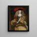 Portrait of Jacques de Goyon III 1644-1725, Sire de Matignon, Comte de Thorigny, Generalleutnant der Armeen - Henri Gascar — gerahmtes Bild an der Wand