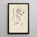 Skulpturstudien - Henri Gaudier-Brzeska — gerahmtes Bild an der Wand