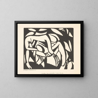 Henri GaudierBrzeska - Wrestlers.webp