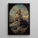 Allegorie der Bank - Henri Gervex — gerahmtes Bild an der Wand