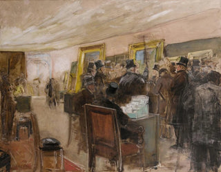 Henri Gervex - French study for une sance du jury de peinture.webp