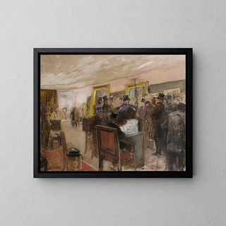 Henri Gervex - French study for une sance du jury de peinture.webp