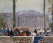 Die kaiserliche Familie umgeben von zahlreichen Persönlichkeiten des Zweiten Kaiserreichs vor dem Palais Bourbon - Henri Gervex — Ansicht des Kunstwerks