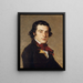 Portrait von Jean Soubeiran - Henri J. François — gerahmtes Bild an der Wand