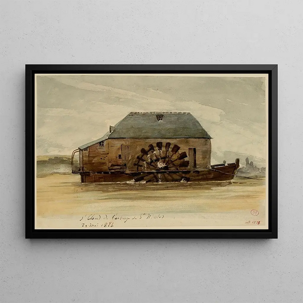 Henri Jean Baptiste Levis - Machine eau SaintCloud auberge SaintNicolas en 1824.webp