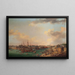 Der Außenhafen von Brest - Henri Joseph van Blarenberghe — gerahmtes Bild an der Wand