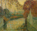 Kanal im Herbst in Gisors - Henri Le Sidaner — Ansicht des Kunstwerks