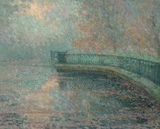 Die Balustrade von London - Henri Le Sidaner — Ansicht des Kunstwerks