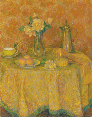 Henri Le Sidaner - La table harmonie jaune.webp