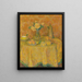 Die harmonische gelbe Tafel - Henri Le Sidaner — gerahmtes Bild an der Wand