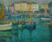 Die Boote in La Rochelle - Henri Le Sidaner — Ansicht des Kunstwerks
