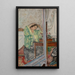 Frau bei ihrer Toilette - Henri Lebasque — gerahmtes Bild an der Wand