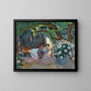 Henri Lebasque - Le Pradet Jeune Femme Au Hamac.webp
