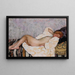 Nackt liegend - Henri Lebasque — gerahmtes Bild an der Wand