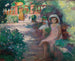 Unter den Mimosen, die Mädchen - Henri Lebasque — Ansicht des Kunstwerks