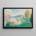An den Ufern der Marne - Henri Lebasque — gerahmtes Bild an der Wand