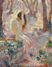 Junges Nackt sitzend am Brunnenrand - Henri Lebasque — Ansicht des Kunstwerks